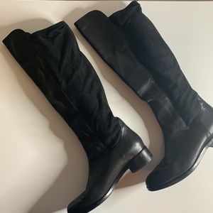 Cole Haan women’s black riding boot